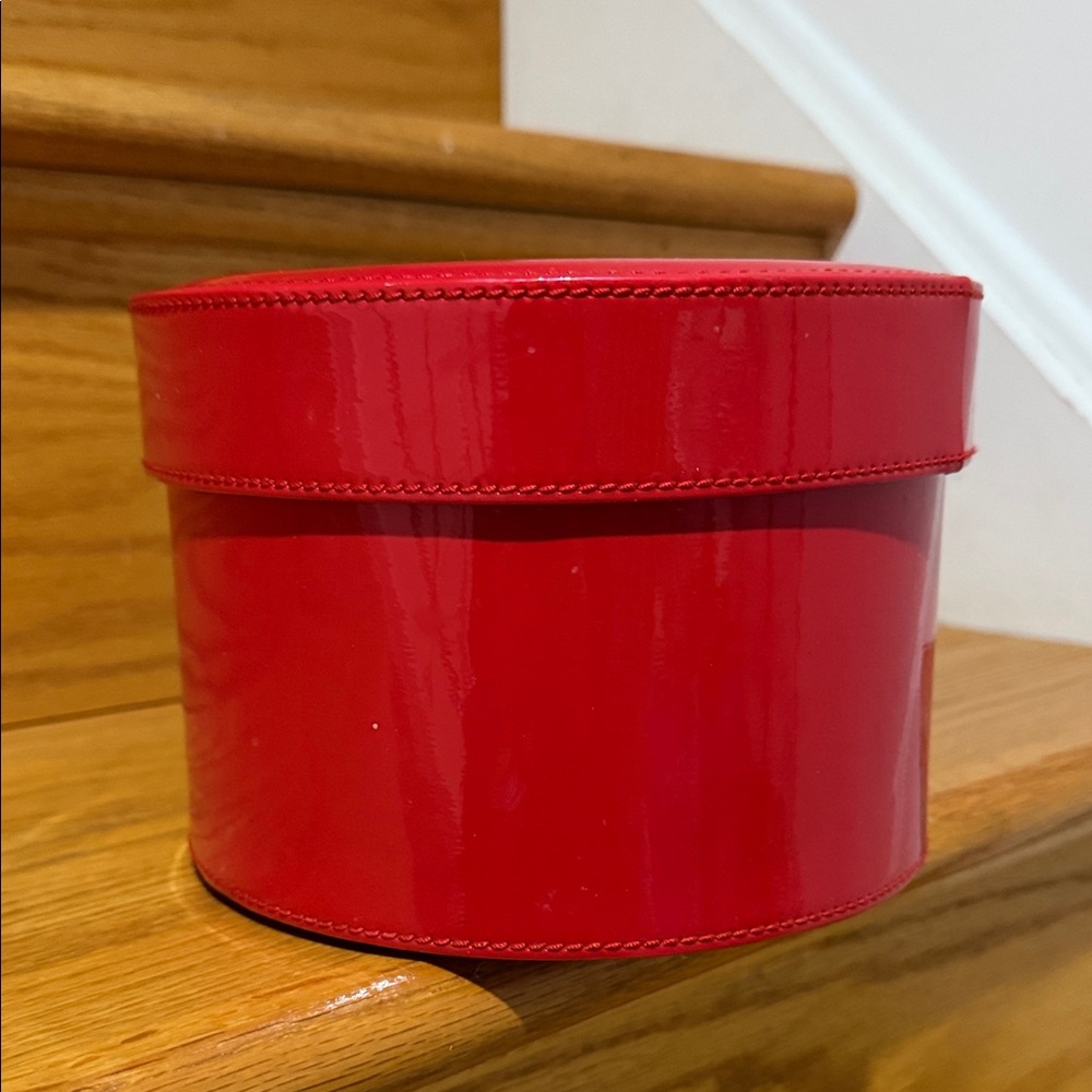 Glossy Red Storage Box